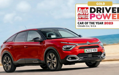 Citroën C4 and ë-C4 named ‘Car of the Year’ in Driver Power survey 2023.